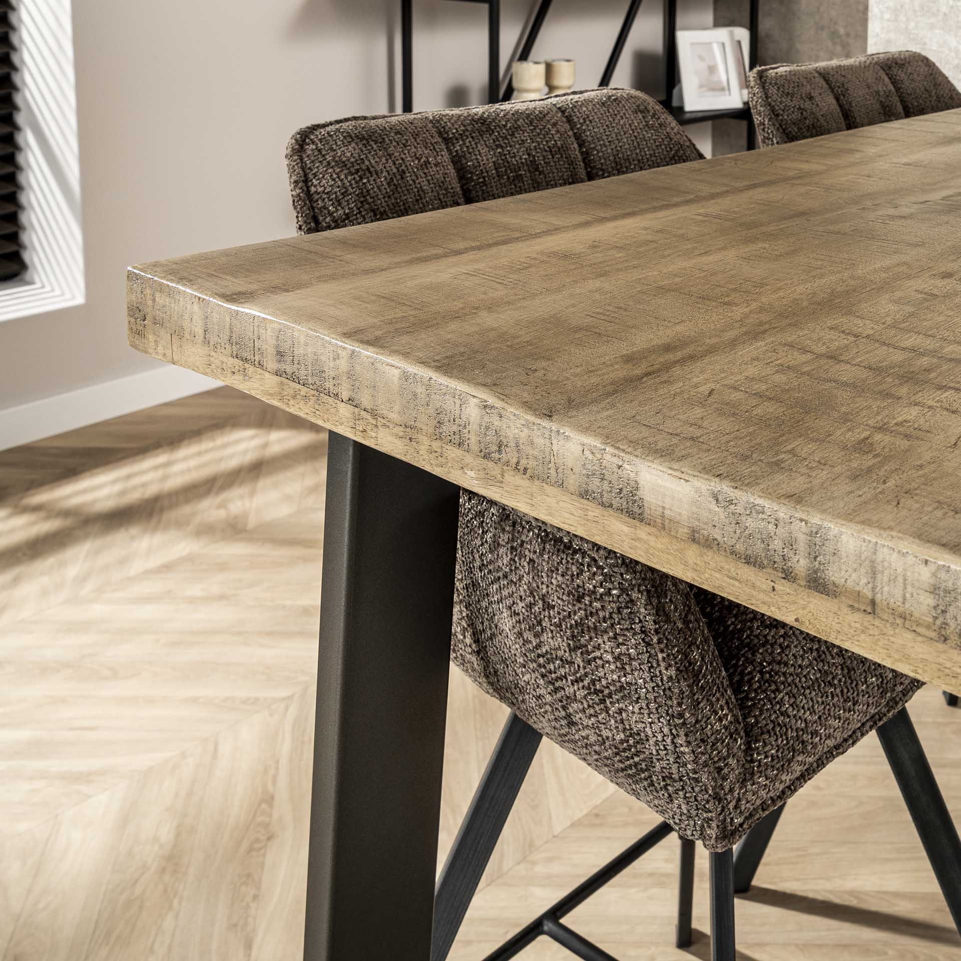 Bartafel Nimbus - Bruin - Mangohout - 135 cm