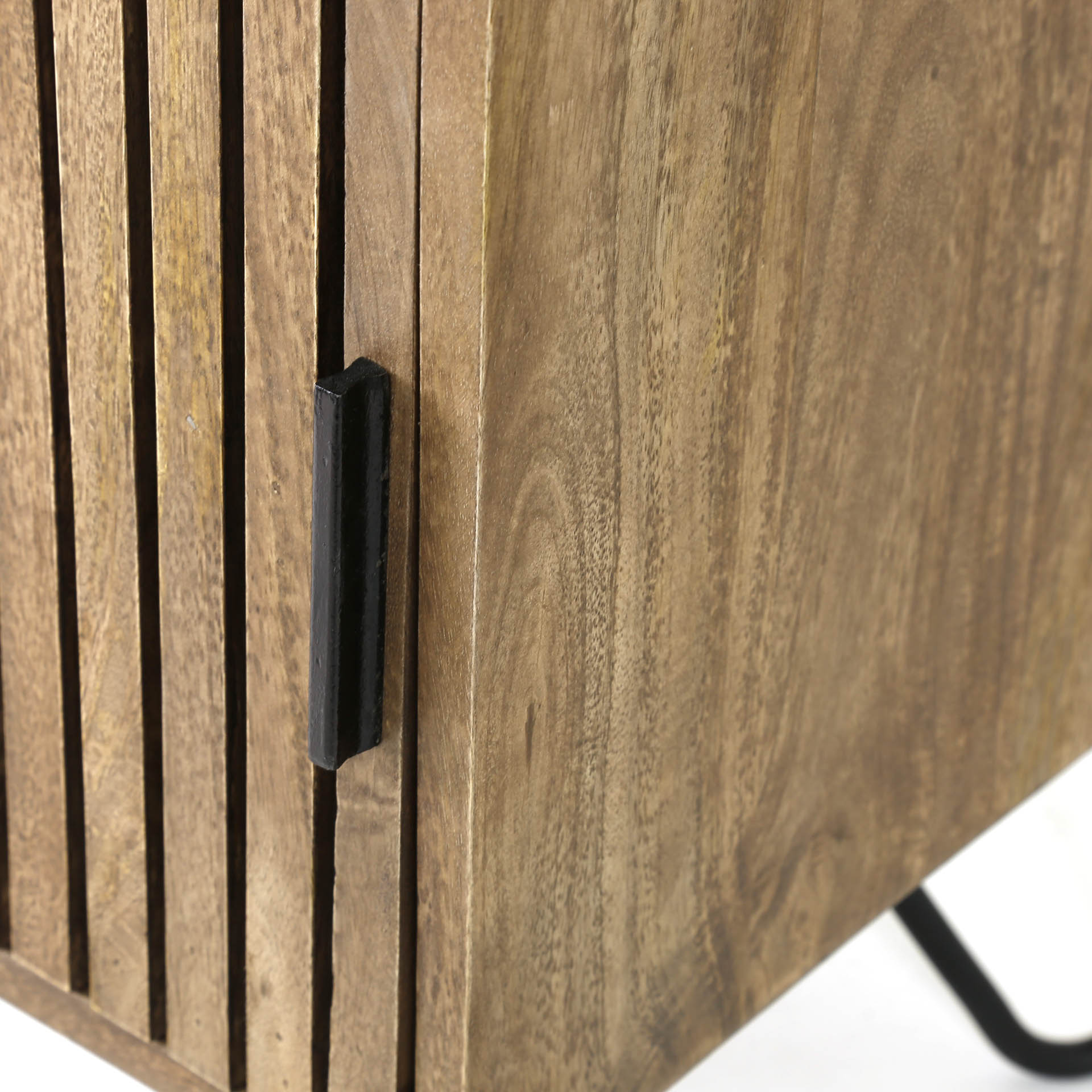 TV-meubel Ascend - Lichtbruin - Mangohout