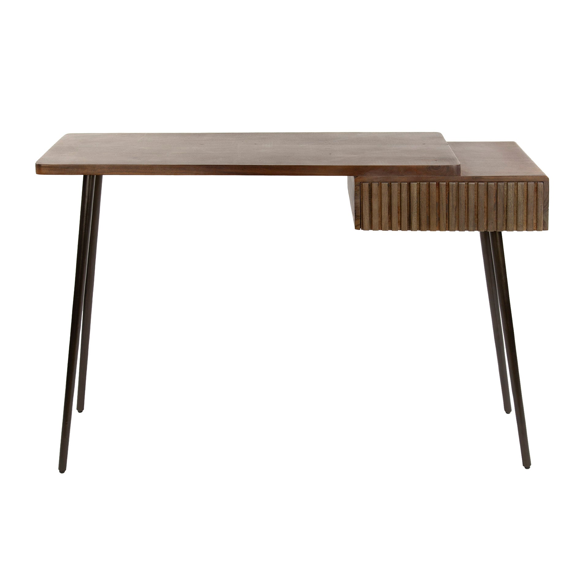 Haltafel Linaro - Bruin - Acaciahout - 76 cm