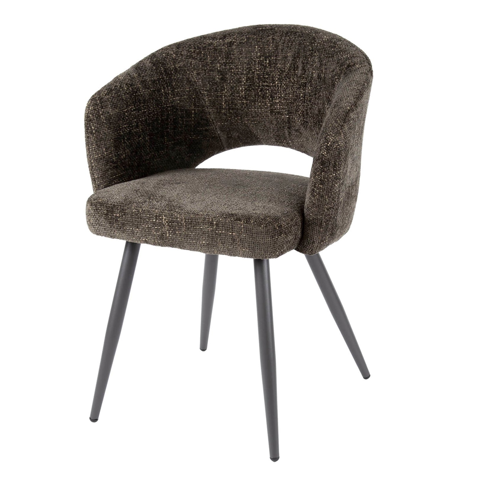 Eetkamerstoel Sydney - Bruin - Renegade Stof