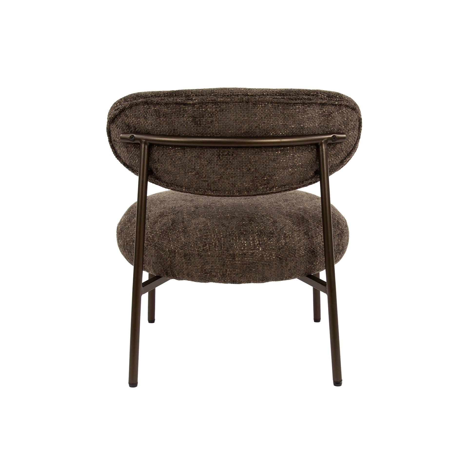Fauteuil Eluni - Bruin - Renegade Stof - Pocketvering