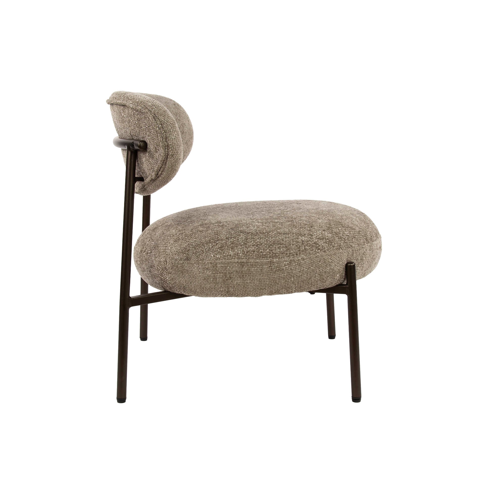 Fauteuil Eluni - Beige - Renegade Stof - Pocketvering
