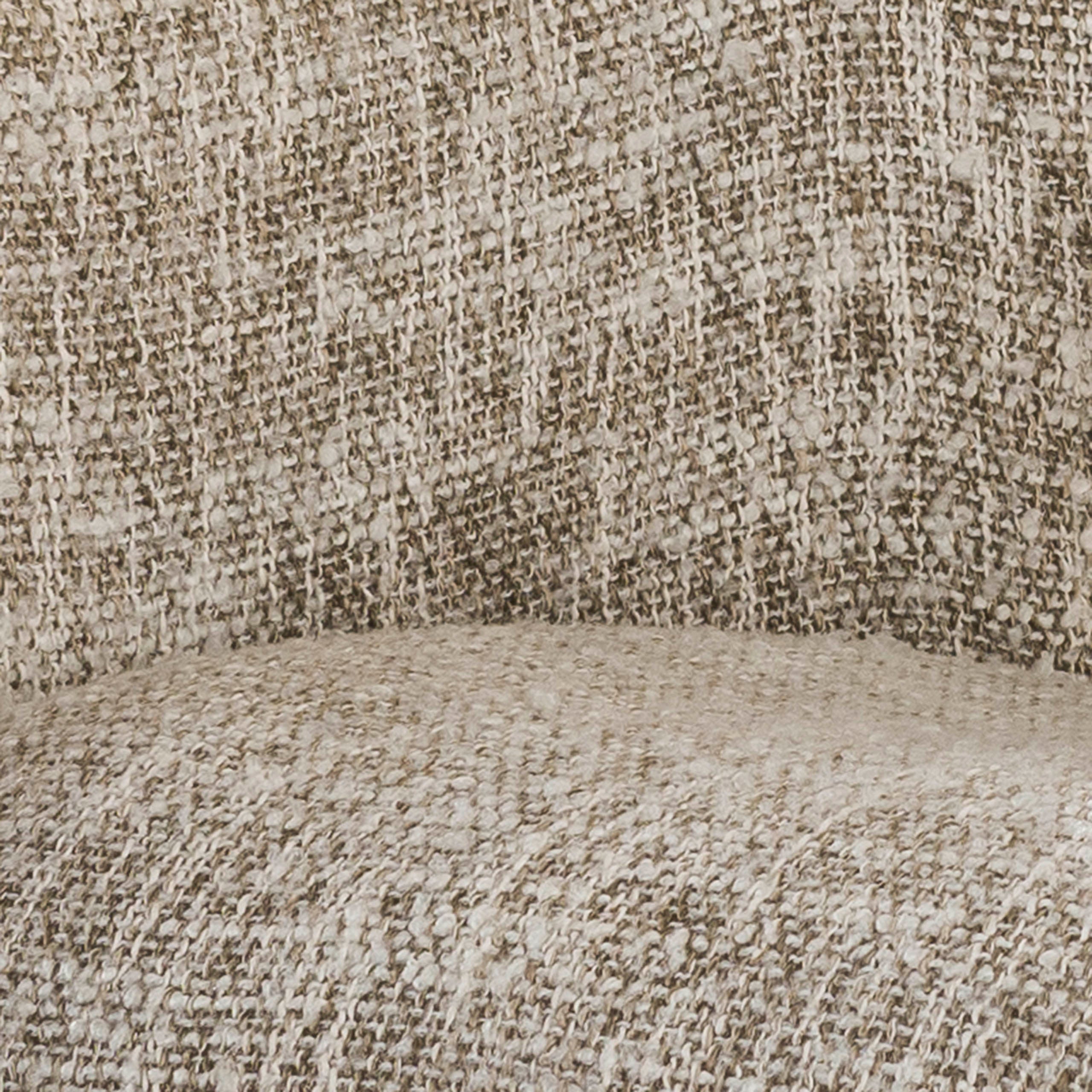 Eetkamerstoel Aurelia - Beige - Renegade Stof - Met Wieltjes