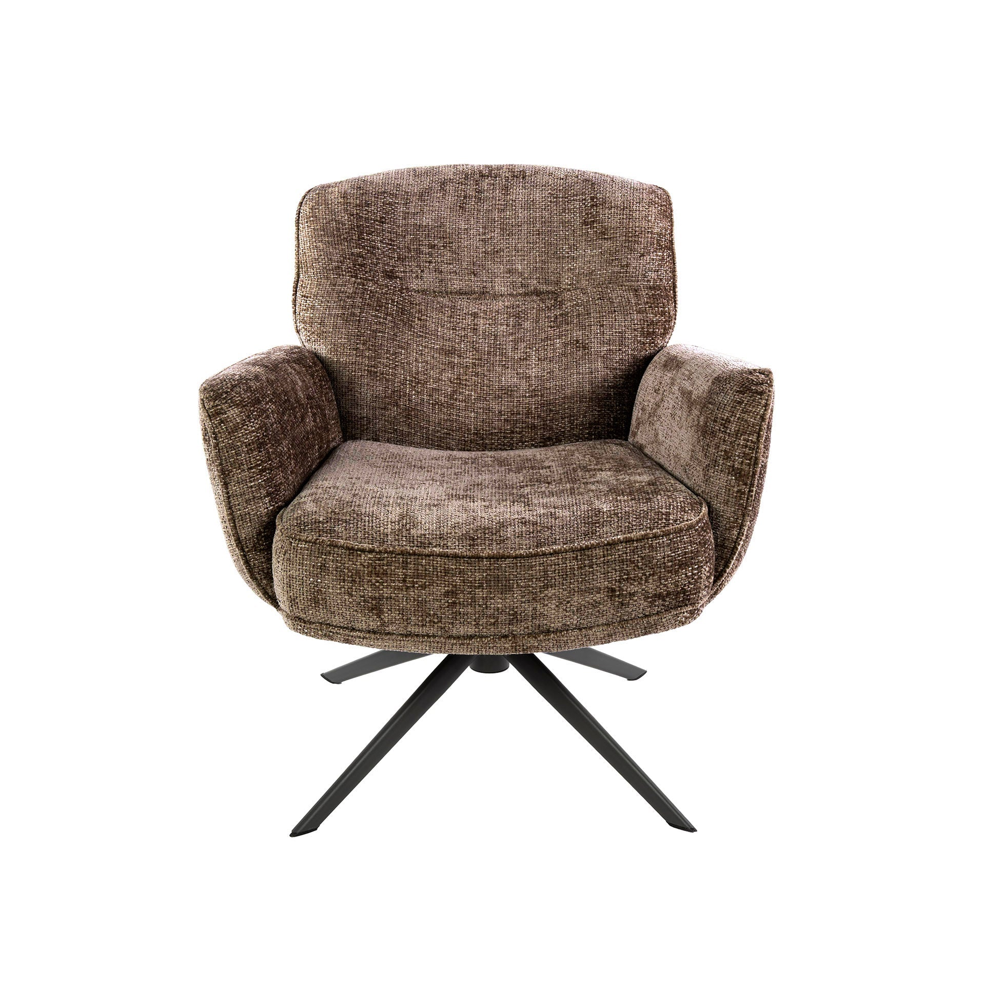 Draaifauteuil Theodore - Champagne - Renegade Stof - Pocketvering