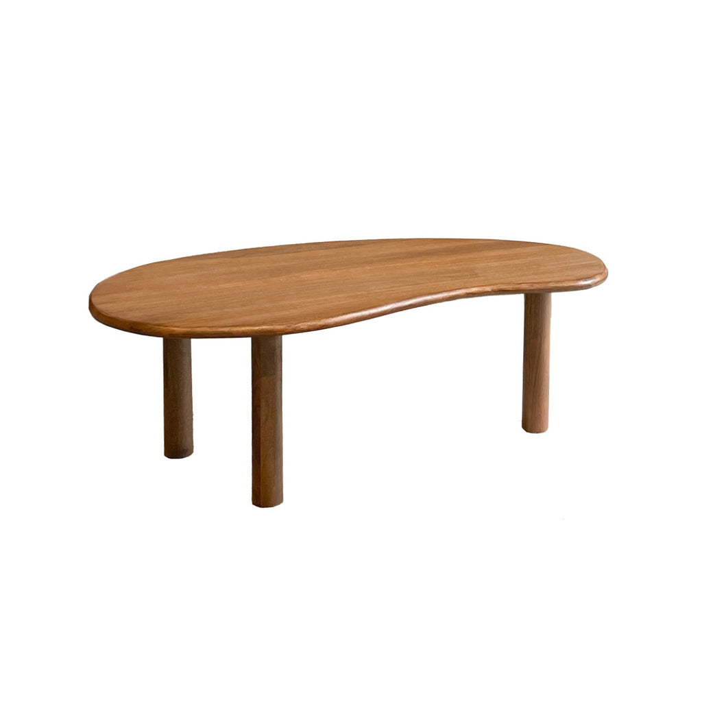 Salontafel Nubi - Bruin - Organisch - Mangohout - Set van 2