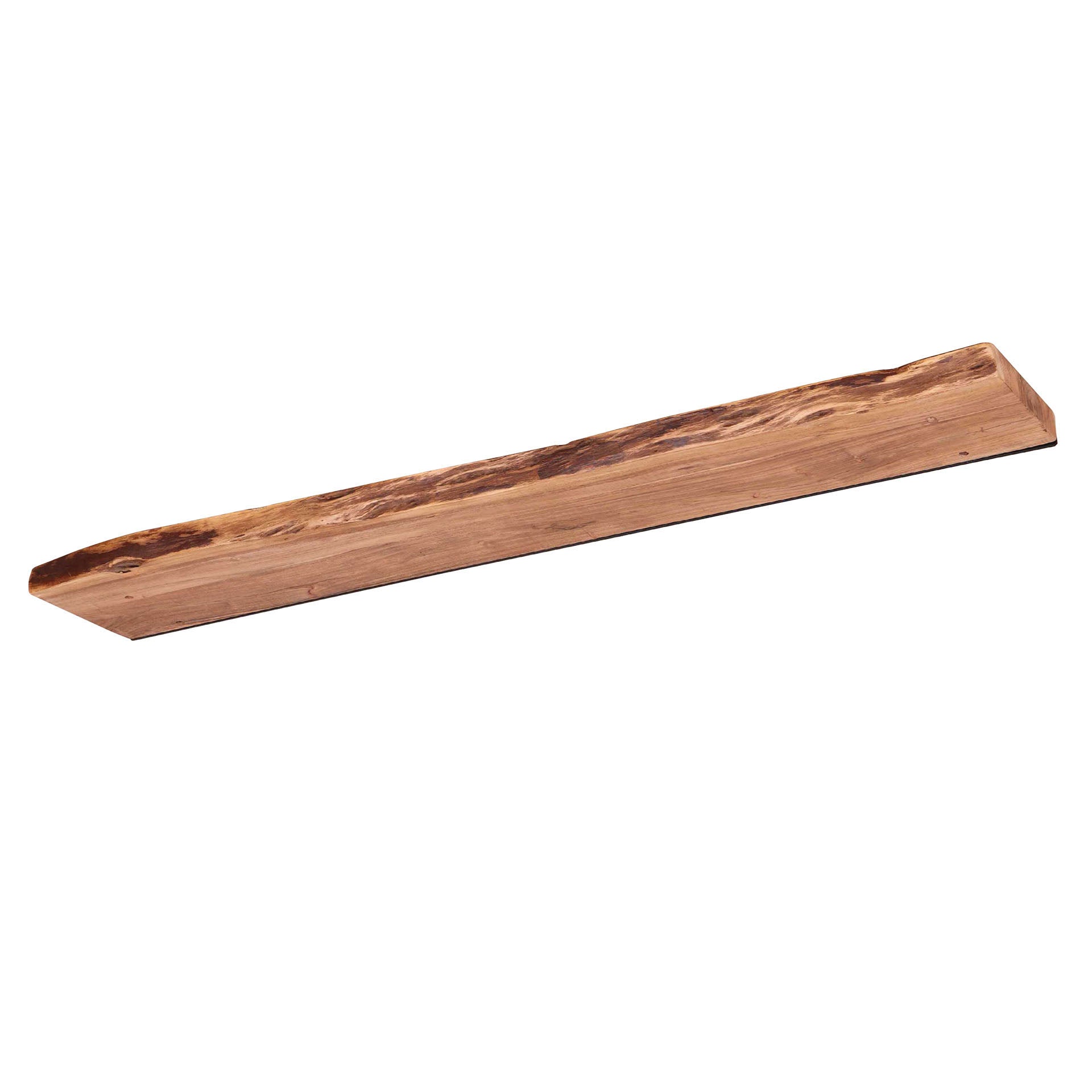 Wandplank Luc - Bruin - Acaciahout - 120 cm