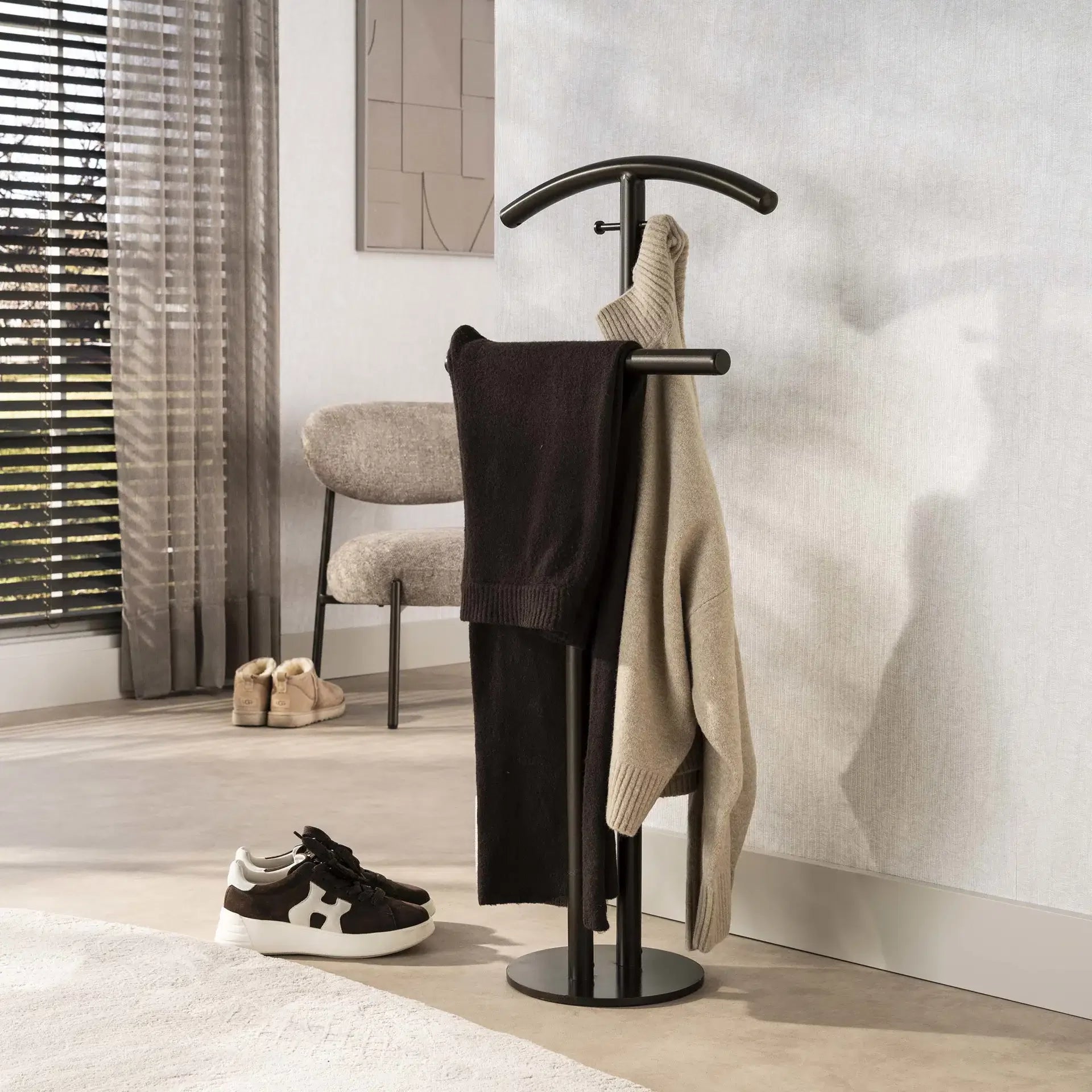 Dressboy Valerio - Gepoedercoat Staal - Brons - 106 cm