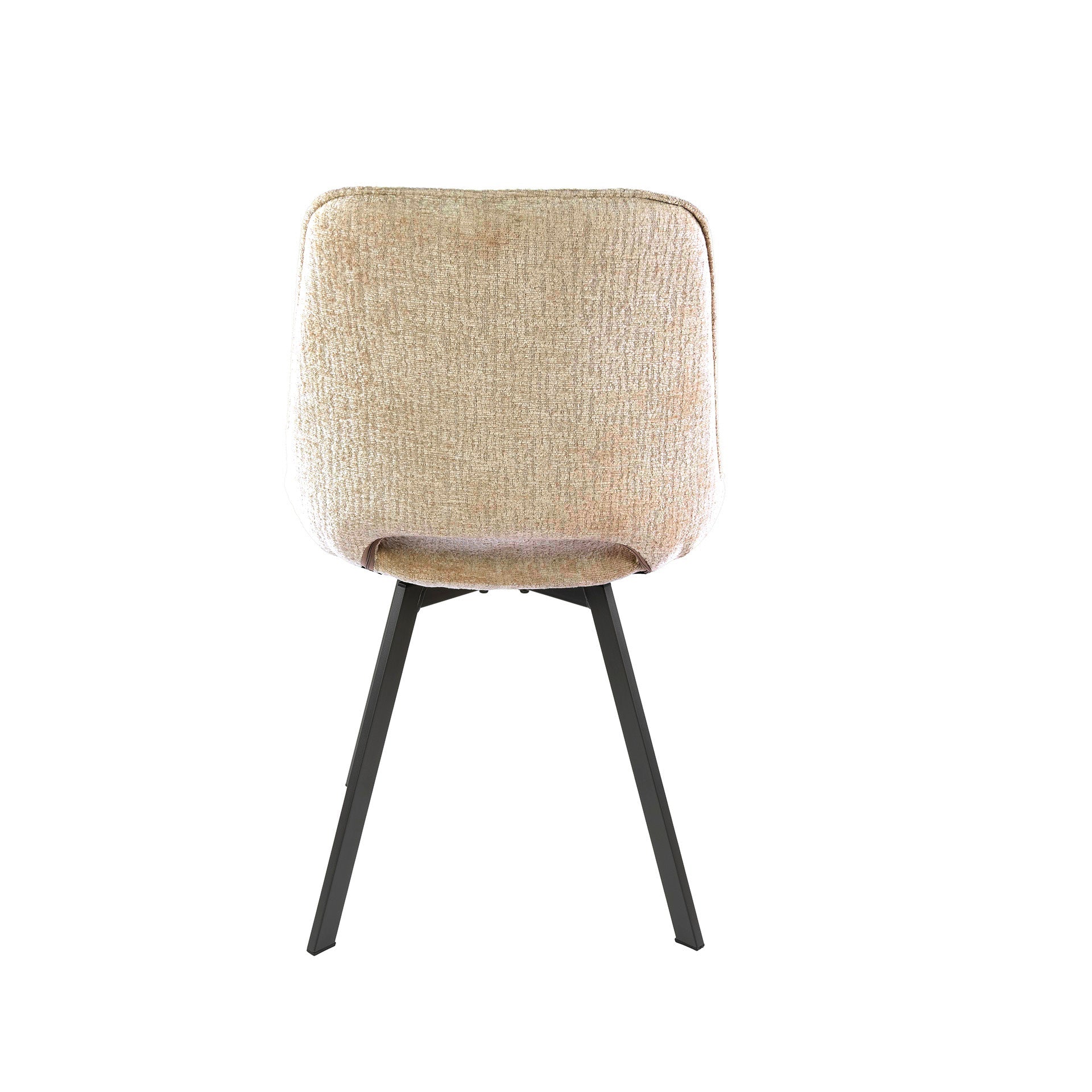 Eetkamerstoel Sova - Beige - Jaroq Stof - Draaibaar