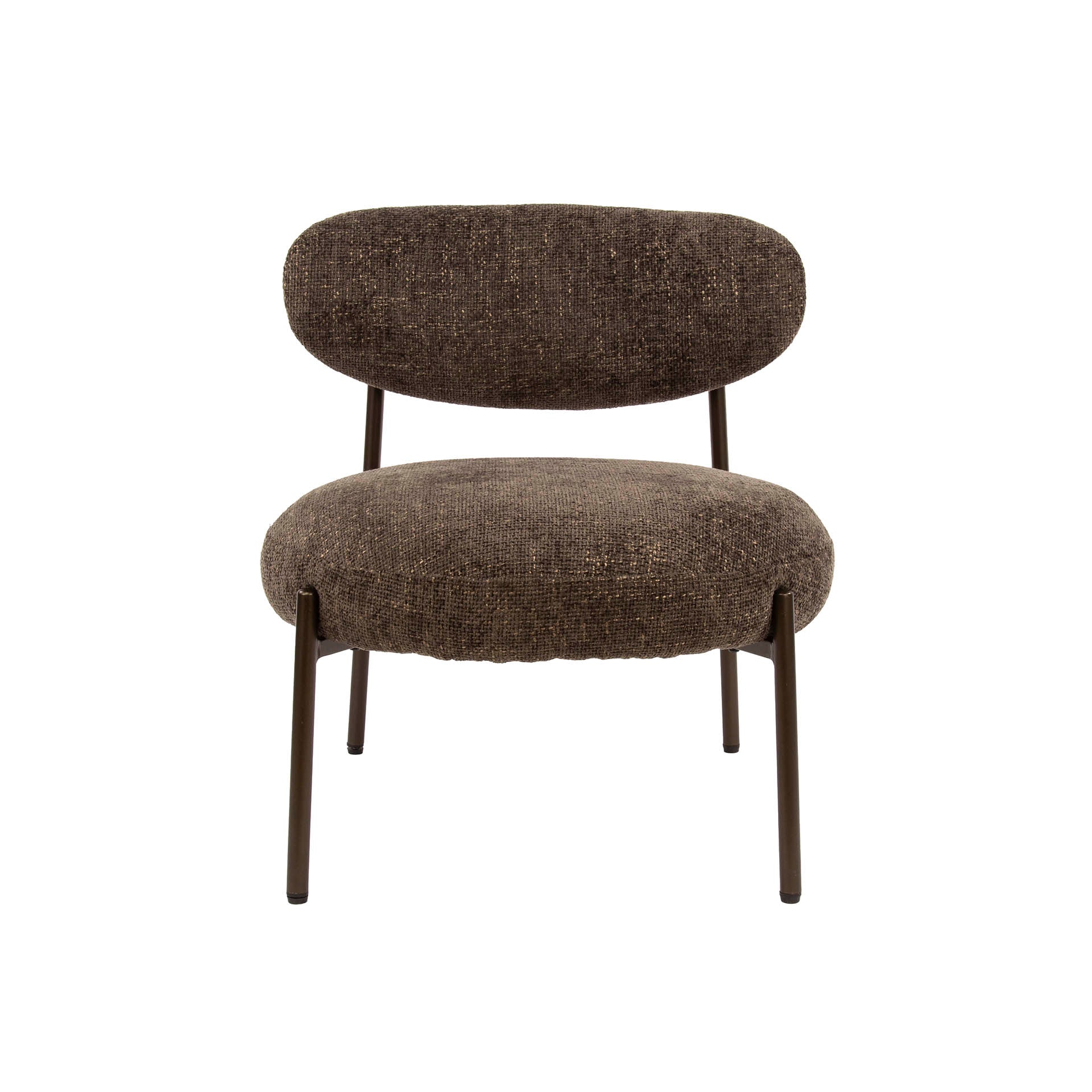 Fauteuil Eluni - Bruin - Renegade Stof - Pocketvering