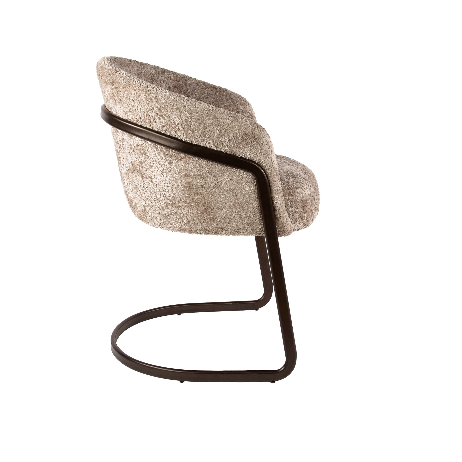 Eetkamerstoel Fiffy - Beige - Savelle Stof