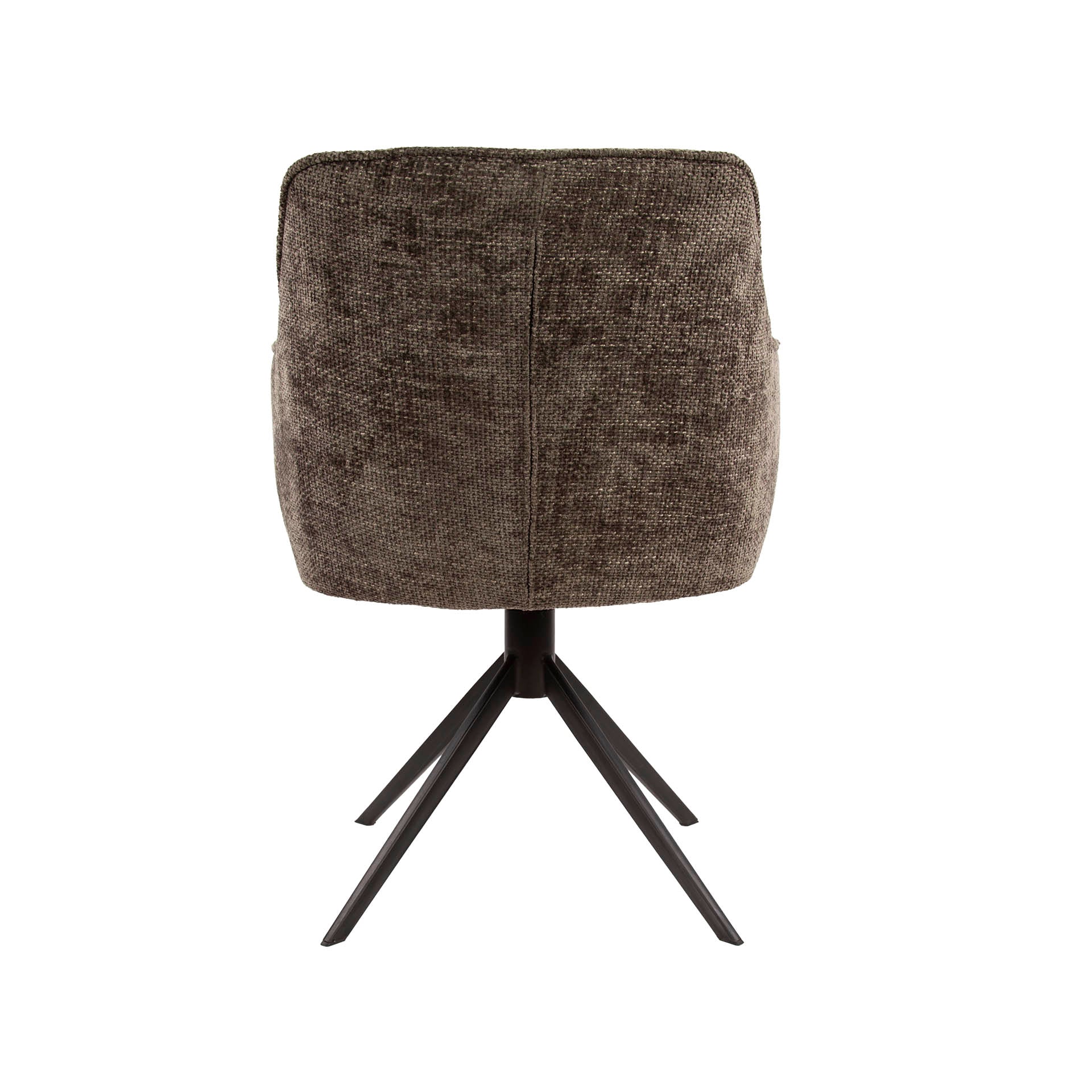 Eetkamerstoel Pure - Taupe - Renegade Stof - Draaibaar