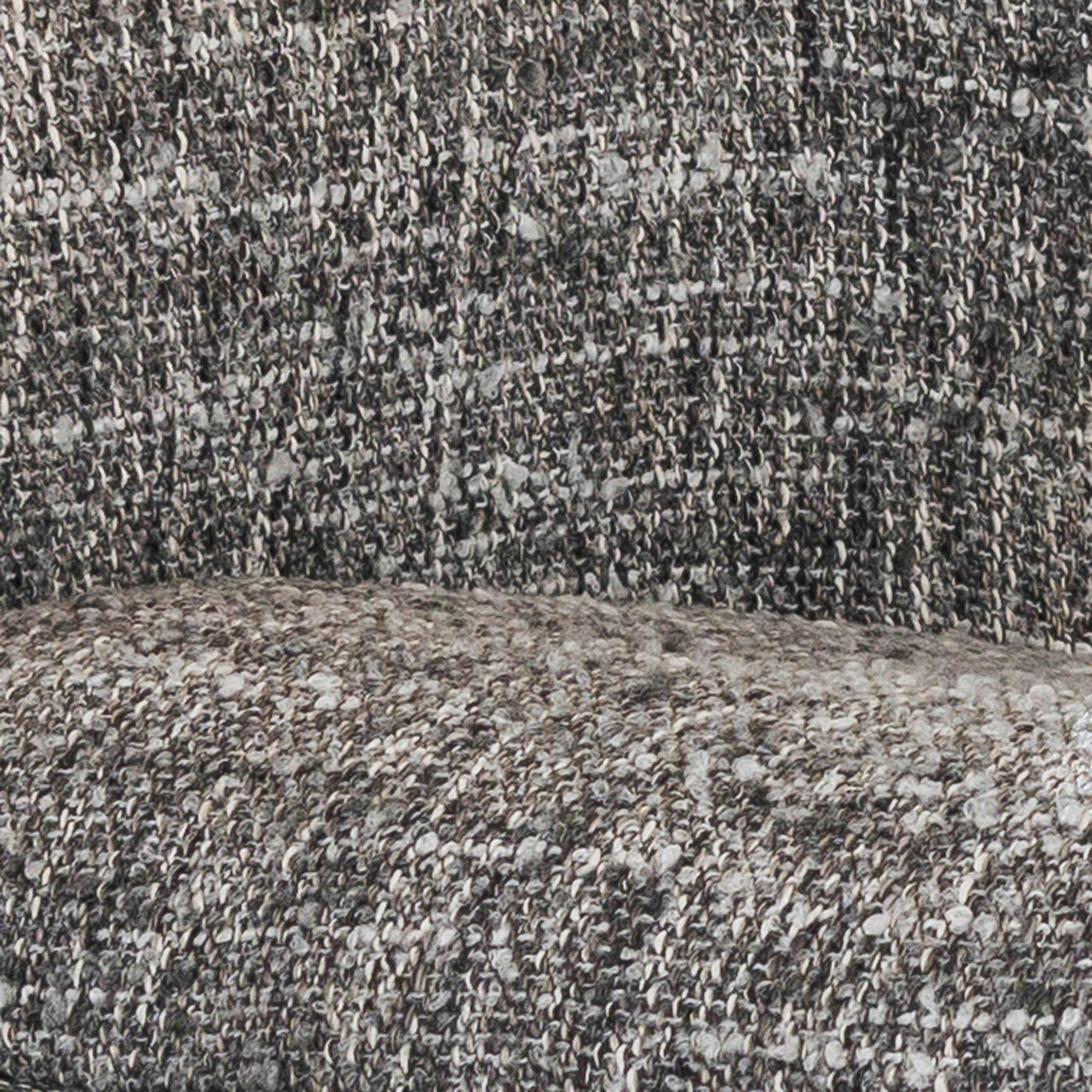 Eetkamerstoel Aurelia - Grijs - Renegade Stof - Met Wieltjes