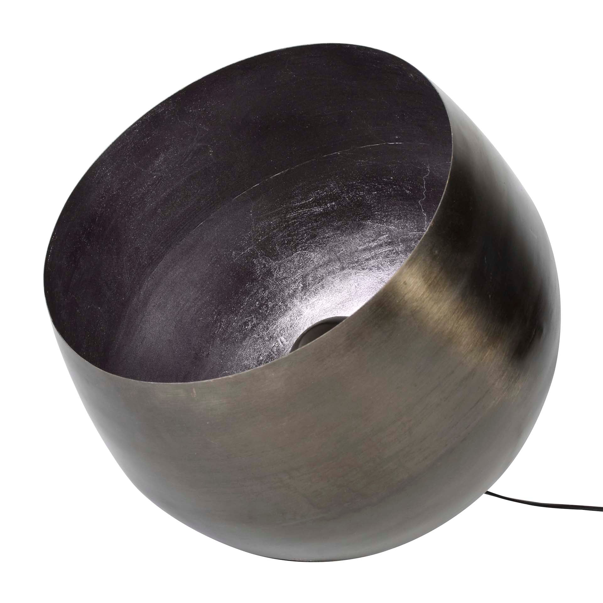 Vloerlamp Breeze - Zwart Nikkel - Metaal - 46 cm