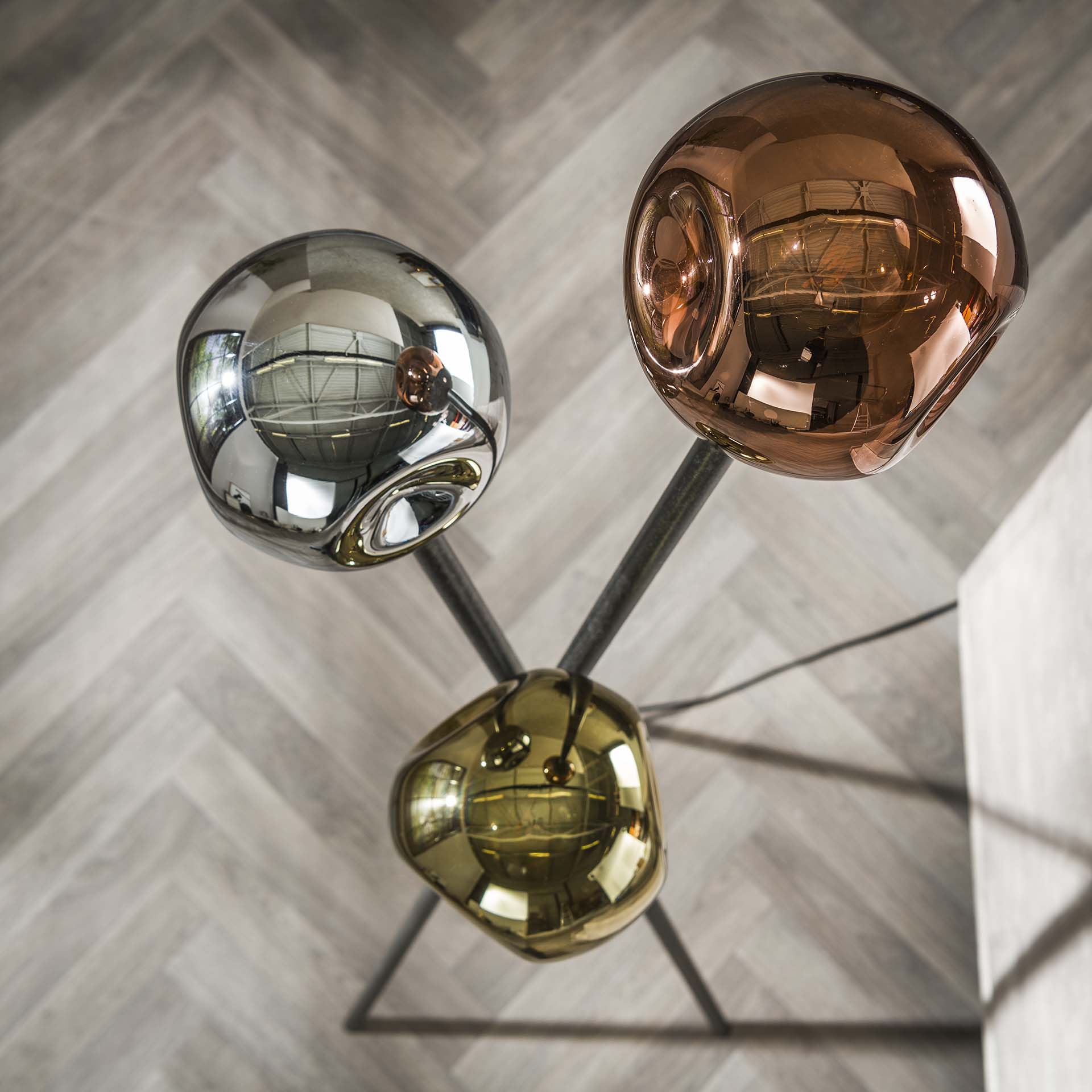 Vloerlamp Lyric - Zwart - Metaal