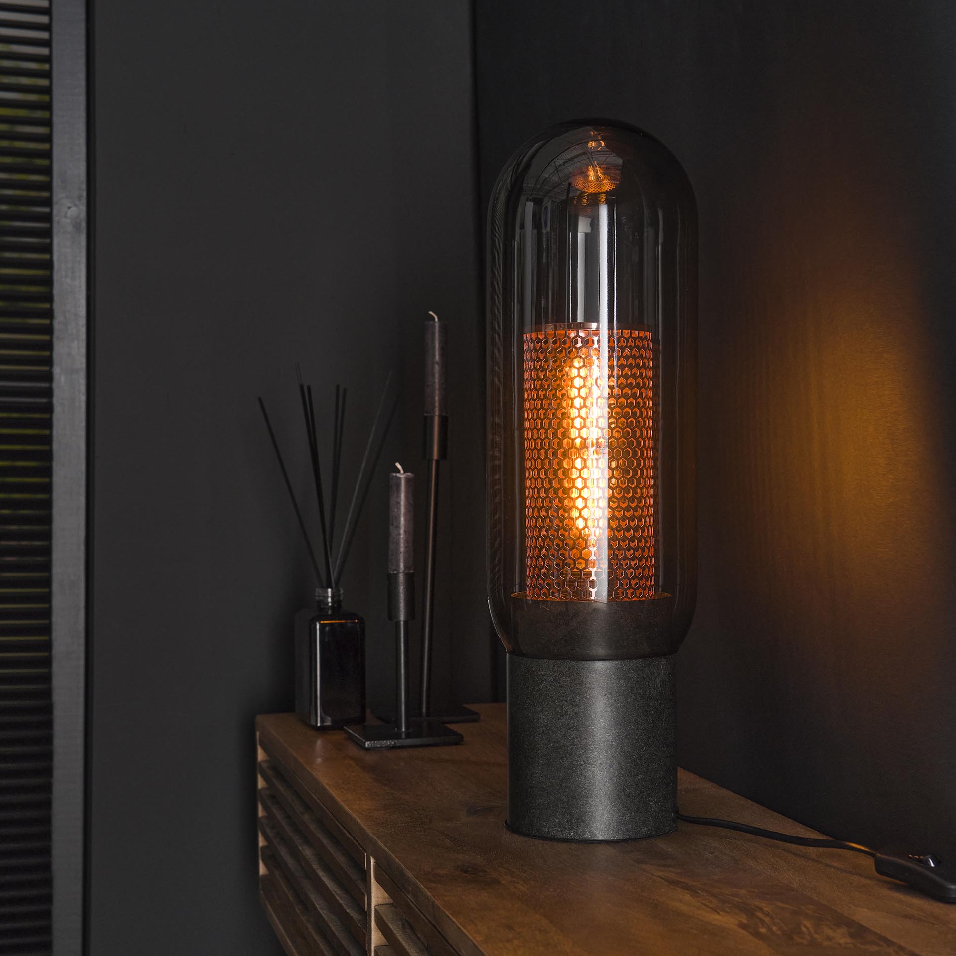 Tafellamp Radiant - Zwart - Metaal