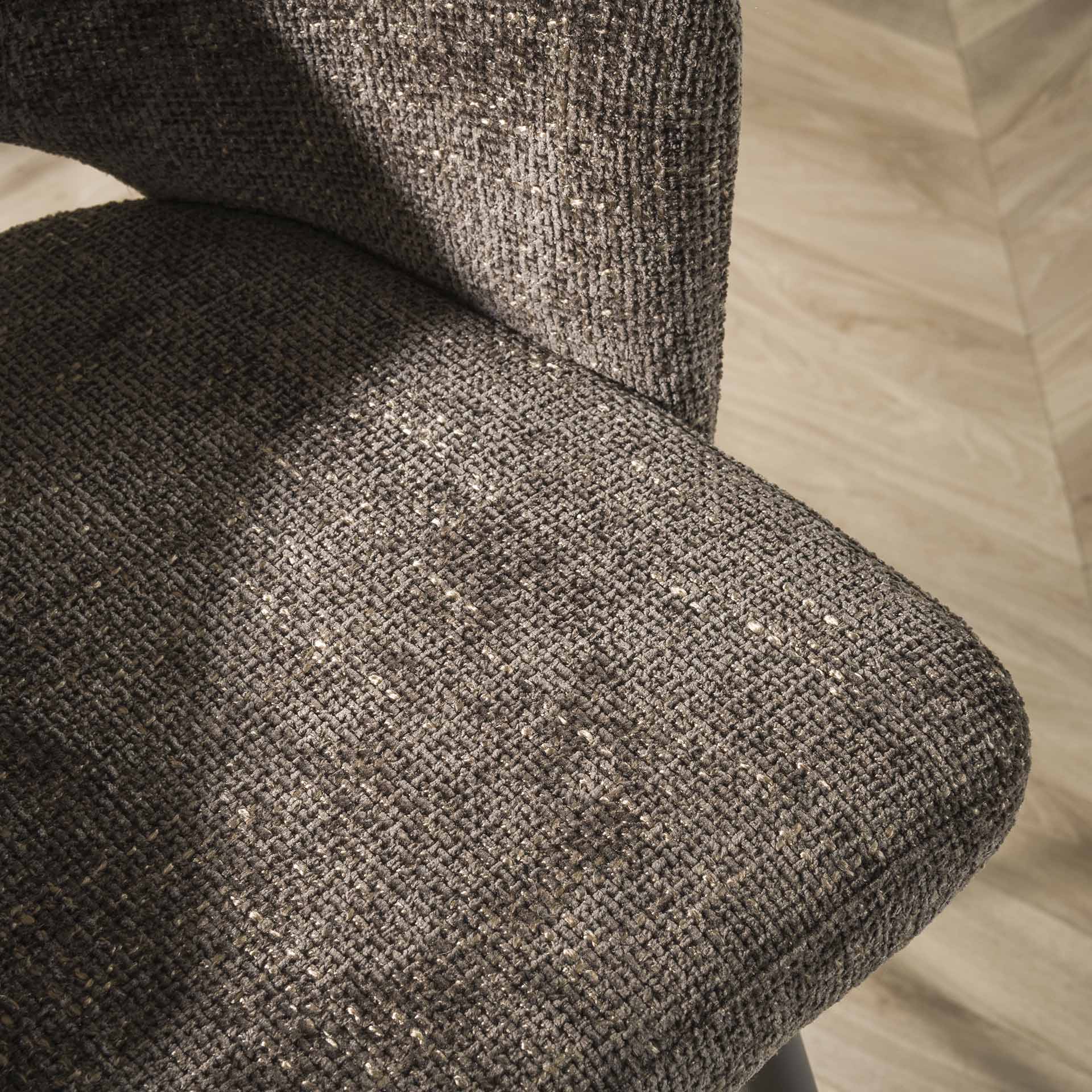 Eetkamerstoel Sydney - Bruin - Renegade Stof