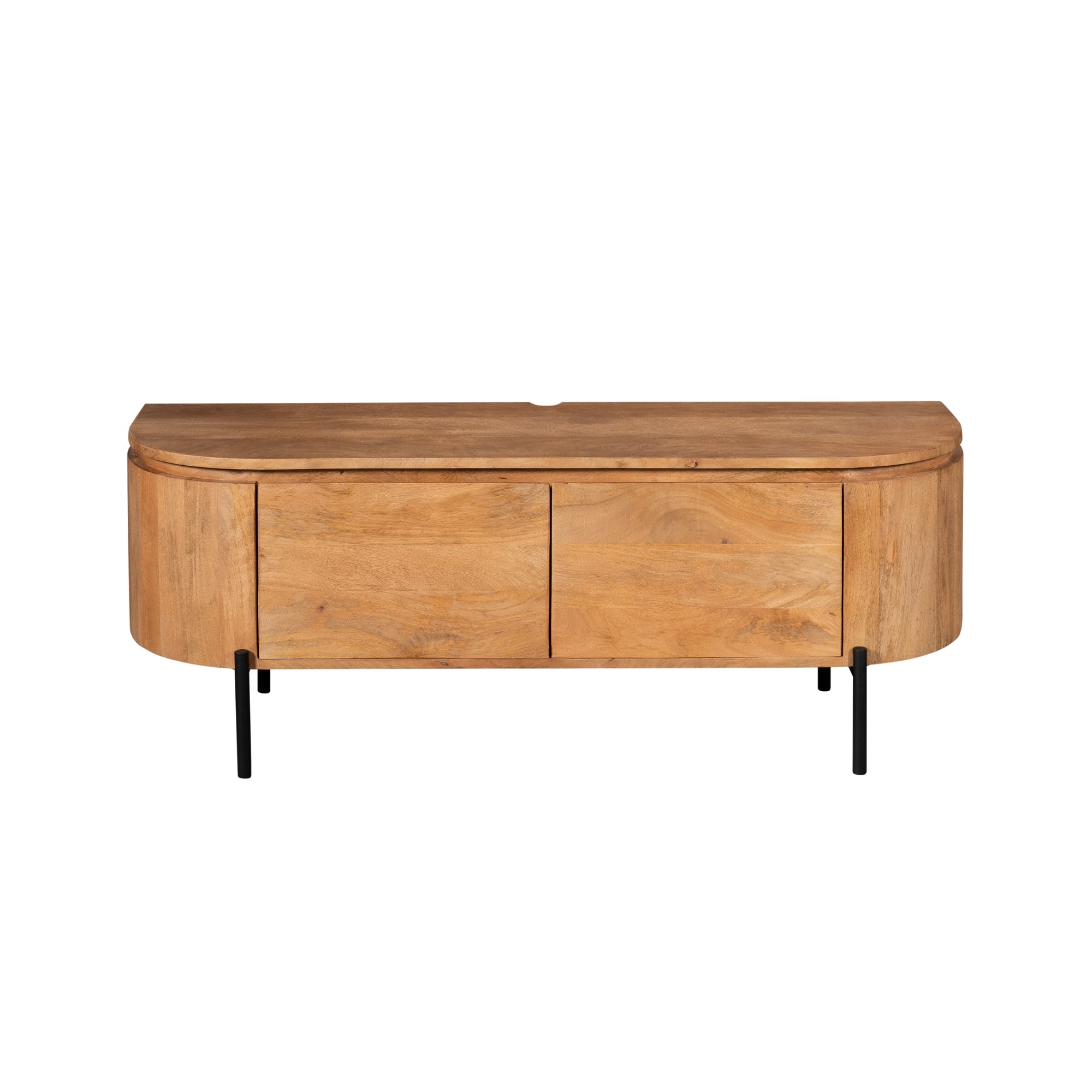 Zwevend TV-meubel Bloom - Naturel - 120 cm