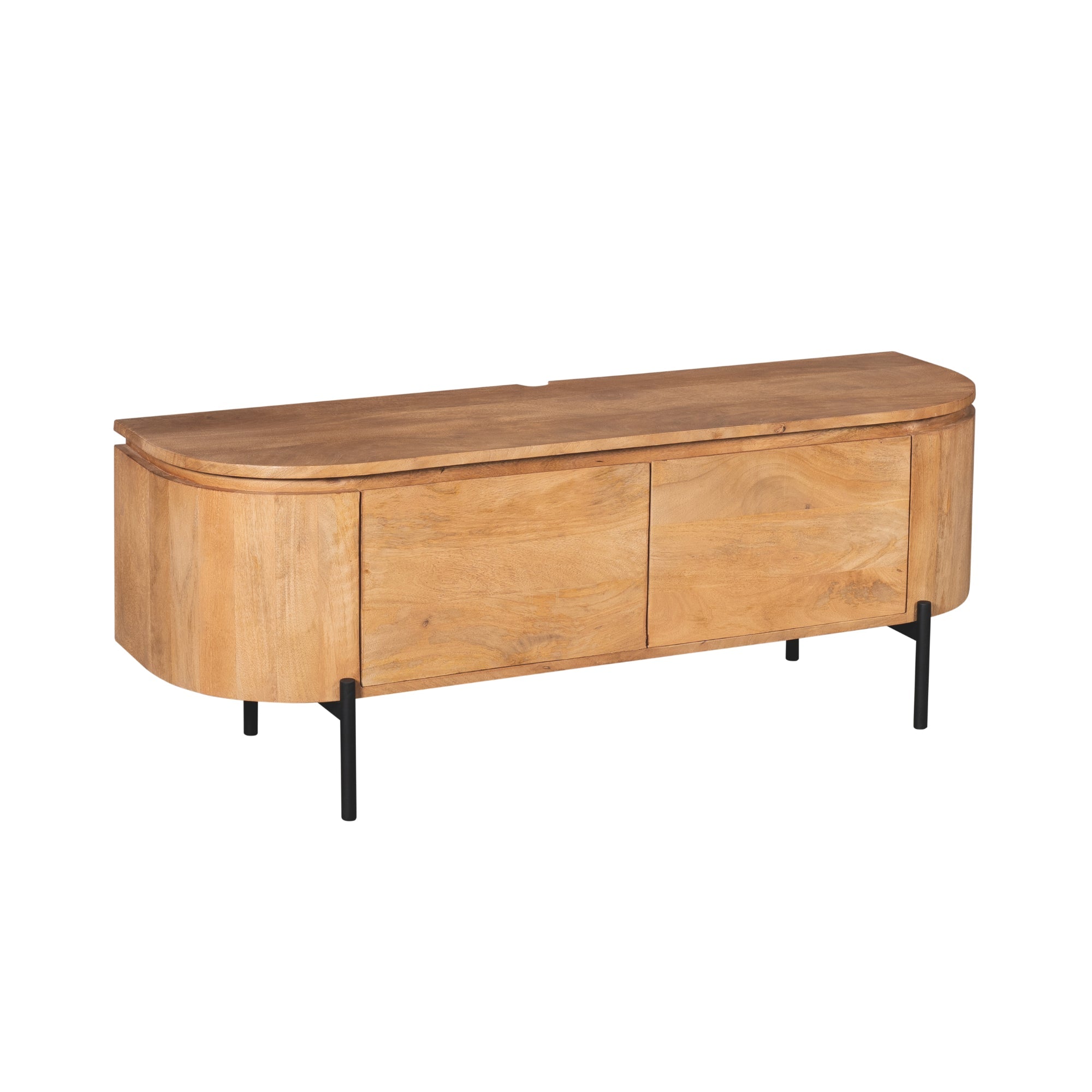 Zwevend TV-meubel Bloom - Naturel - 120 cm