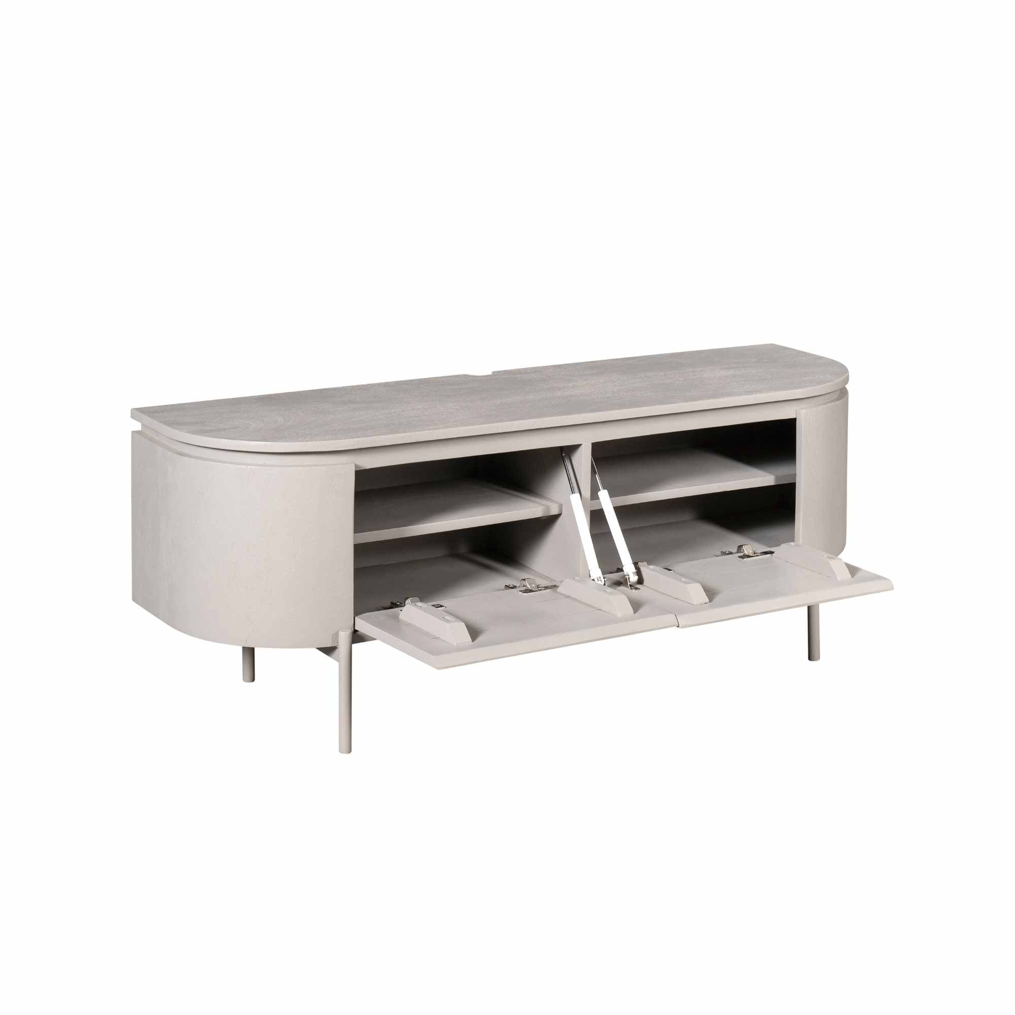 Zwevend TV-meubel Bloom - Stone - 120 cm